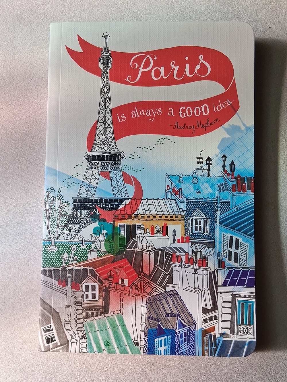 Paris Illustrated Journal Notebook